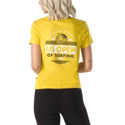 Vans Us Open Circle Baby Tee (sulphur)
