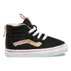 Vans Toddler Mermaid Sk8-hi Zip (rainbow/gold)