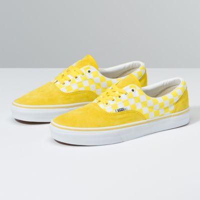 Vans Customs Cyber Yellow Checkerboard Era (customs)