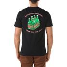 Vans Mens Shoes Skate Shoes Mens Shoes Mens Sandals Sixty-six Pack Pocket T-shirt (black)