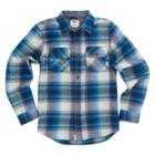 Vans Boys Kepler Shirt (french Blue) T-shirts: Large