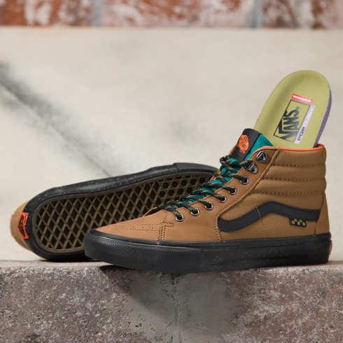 Vans Outdoor Skate Sk8-hi Shoe (brown/black)