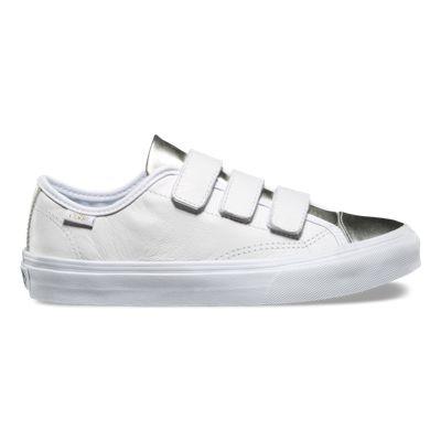 Vans 2-tone Leather Style 23 V (metallic/true White)