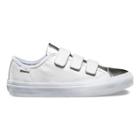 Vans 2-tone Leather Style 23 V (metallic/true White)