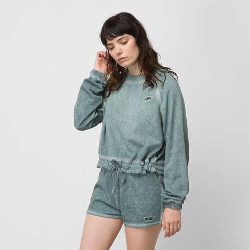 Vans Retreat Pullover Crew (duck Green)