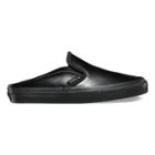 Vans Leather Slip-on Mule (black/black)