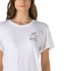 Vans Cutie Cat Boyfriend T-shirt (white)