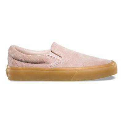 Vans Fuzzy Suede Slip-on (sepia Rose)