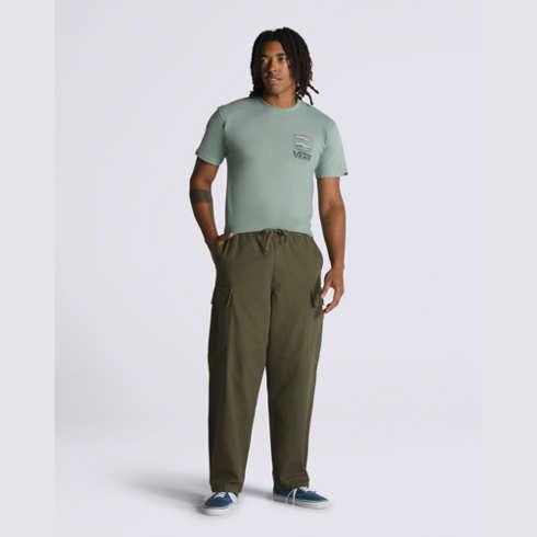 Vans Range Cargo Baggy Tapered Elastic Pant (grape Leaf)