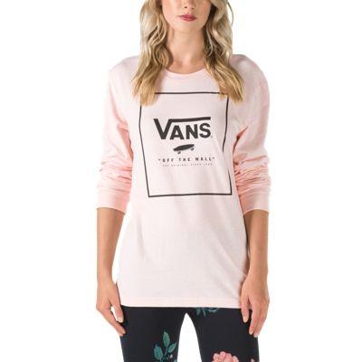 Vans Boxed Long Sleeve T-shirt (english Rose)