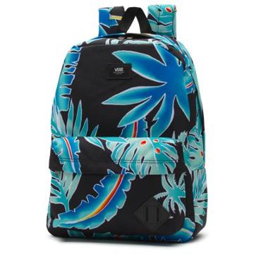 Vans Old Skool Backpack (black Pit Stop Floral)
