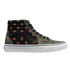 Vans Womens Customs Mlb Sk8-hi (sf Giants Camo)