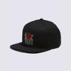 Vans Ashmun Rose Snapback Hat (black)