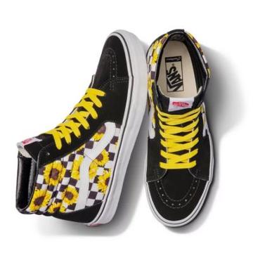 Vans Customs Sunflowers Sk8-hi Wide (customs)