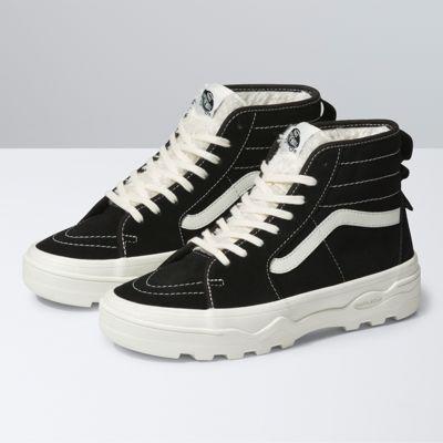Vans Sherpa Suede Sentry Sk8-hi Wc (black)