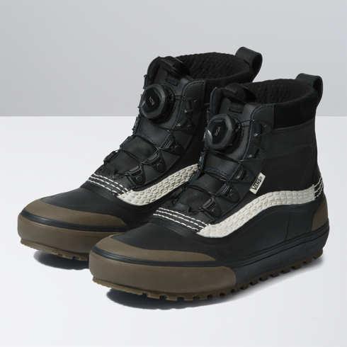 Vans Standard Mid Boa Mte Boot (black/dark Gum)