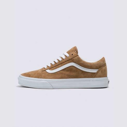 Vans Pig Suede Old Skool Shoe (tobacco Brown)