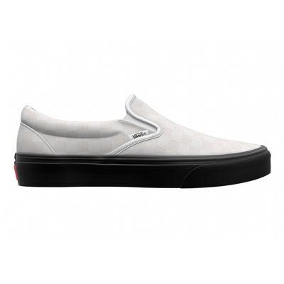 Vans Womens Customs Slip-on (white Check)