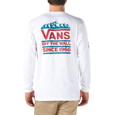Vans Cliffs Long Sleeve T-shirt (white)