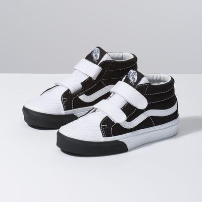 Vans Kids Color Block Sk8-mid Reissue V (black/true White)