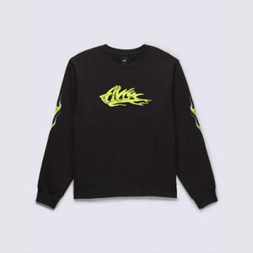Vans X Alva Skates Pullover Crew Sweater (black)