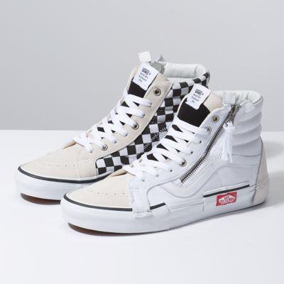 Vans Checkerboard Sk8-hi Reissue Cap (true White/black)