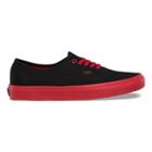Vans Pop Outsole Authentic (black/racing Red)