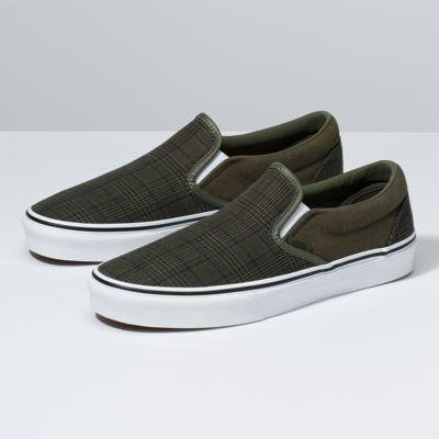 Vans Suiting Slip-on (grape Leaf/true White)