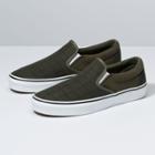 Vans Suiting Slip-on (grape Leaf/true White)