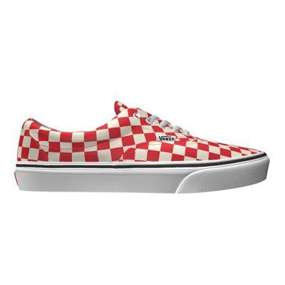 Vans Customs Era Color Theory Red Check (custom)