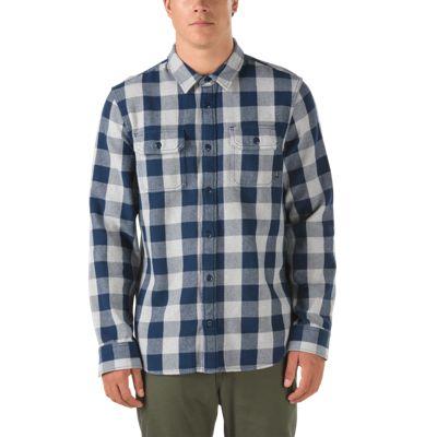 Vans Wisner Flannel Shirt (dress Blues)