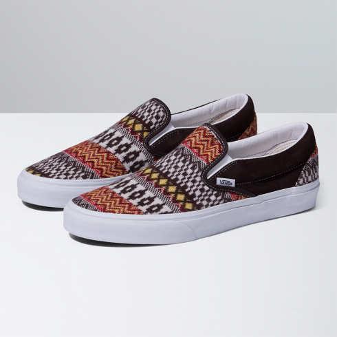 Vans Classic Slip-on Shoe (fair Isle Brown/multi)