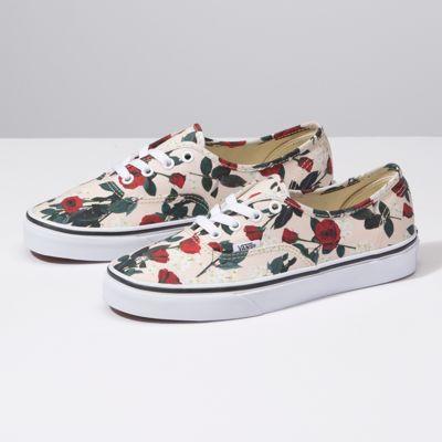 Vans Roses Authentic (sand Dollar/true White)