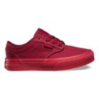 Vans Kids Atwood (check Liner Burgundy/red)