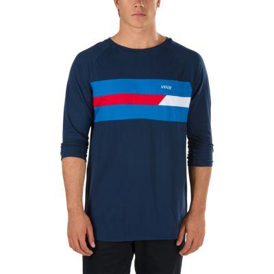 Vans Ninety Three Baseball Tee (dress Blues)