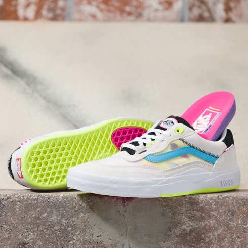 Vans Neon Wayvee Shoe (white/multi)