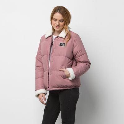 Vans Fawner Puffer Jacket (nostalgia Rose)