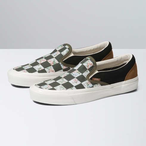Vans Bricolage Check Classic Slip-on 98 Dx Shoe (multi Check)