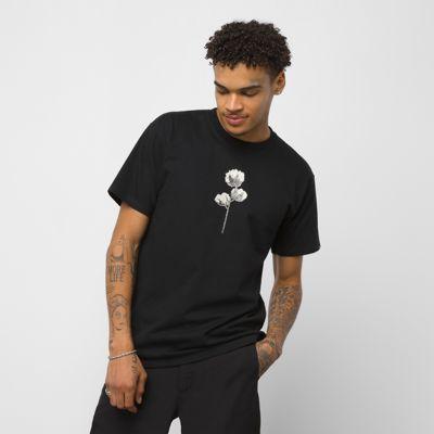 Vans Black Acres Cotton Stalk T-shirt (black)
