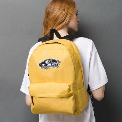 Vans Realm Backpack (yolk Yellow)