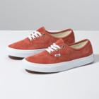 Vans Pig Suede Authentic (burnt Brick/true White)