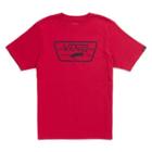 Vans Boys Full Patch T-shirt (cardinal Dress Blues)