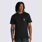 Vans Off The Wall Graphic Embroidered Pocket Tee (black/eden)