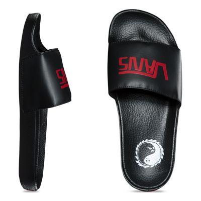 Vans Slide-on (black/red)
