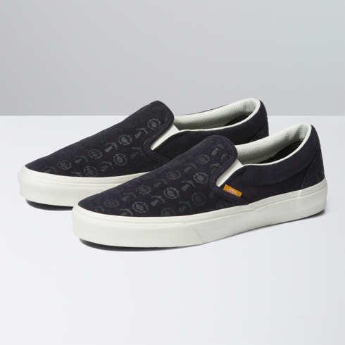 Vans Trippy Cord Classic Slip-on Shoe (dark Navy)