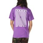 Vans Kaleidoscope Check T-shirt (dewberry)