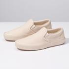 Vans Leather Wrap Classic Slip On (sand Dollar)