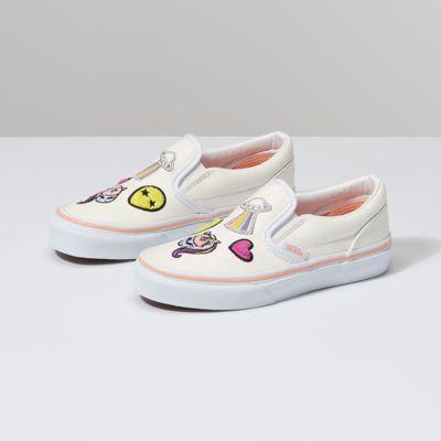 Vans Kids Unicorn Alien Slip-on (glitter/true White)