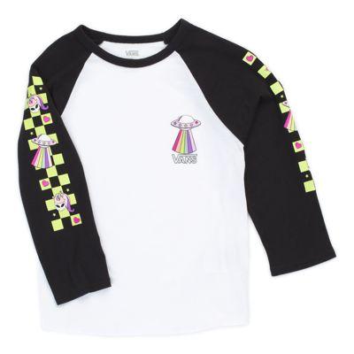 Vans Girls Beam Up Raglan (white/black)