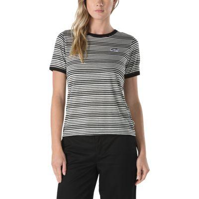 Vans Mood Ring Ringer Tee (black/white Stripe)